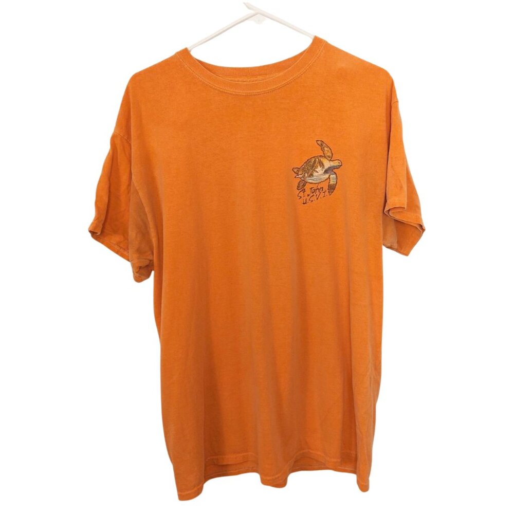 Vintage St. John Virgin Islands U.S.V.I. Souvenir T-Shirt Size Large